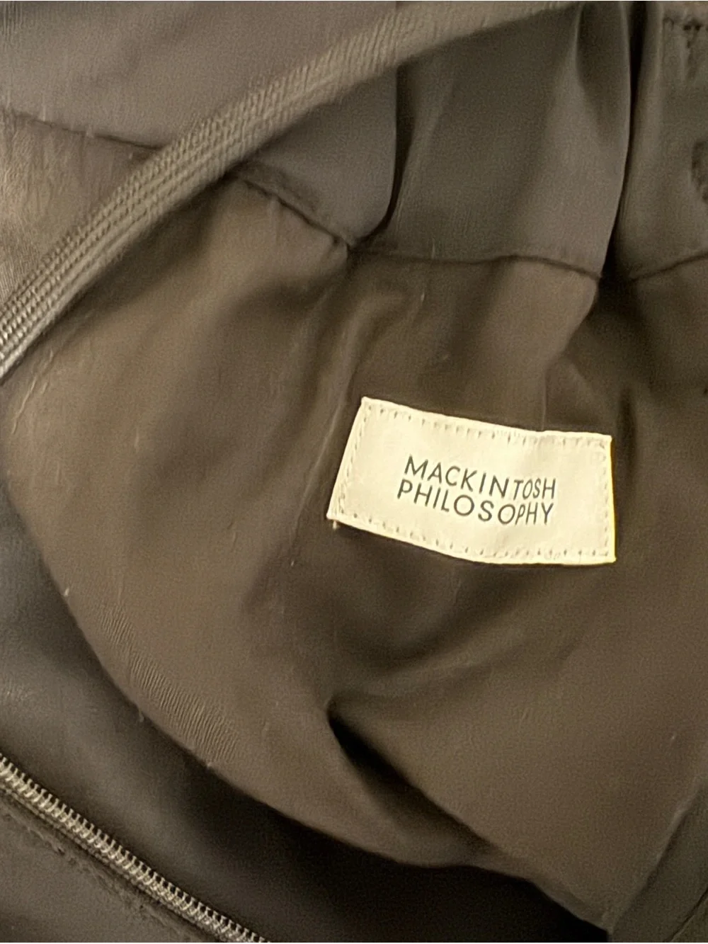 Macintosh Philosophy Japanese Black Men's Suit 42R 36x32 Pants